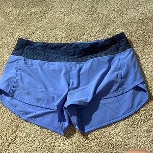 Rare blue lululemon shorts